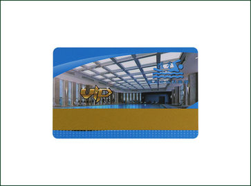 cartes principales RFID d'hôtel en plastique de 13.56MHz, cartes minces d'Access de chambre d'hôtel de PVC