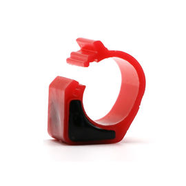 étiquette passive d'anneau de pigeon de 125KHz RFID pour la couleur rouge de emballage de synchronisation gamme de lecture de 2 - de 10cm