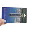 les cartes principales d'hôtel des serrures de porte de 13.56MHZ  1K/4K RFID ont adapté le matériel aux besoins du client de PVC