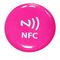 Puce imperméable d'OIN 14443A Crystal Nfc Rfid Tag NFC213/215/216