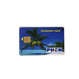 Plastique RFID Smart Card de RoHS Specificate 13,56 mégahertz d'épaisseur de 0.82mm