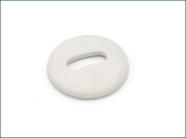 Boutons lavables de PPS RFID de blanchisserie d'étiquette de Monza 4QT d'hôtel de gestion symbolique blanche de tissu