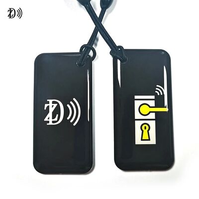 Conception personnalisée imperméable à l'eau programmable MIFARE Classic EV1 1K / 4K NFC RFID porte-clés époxy pour clé de contrôle d'accès