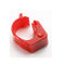étiquette passive d'anneau de pigeon de 125KHz RFID pour la couleur rouge de emballage de synchronisation gamme de lecture de 2 - de 10cm