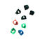Forme imperméable de cercle d'ABS du plastique TK4100 LF RFID de pigeon d'étiquette colorée d'anneau