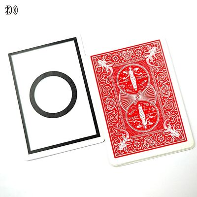 Fabrique personnalisée imperméable à l'eau 100% PVC plastique jeu de cartes de poker standard jeu de cartes de poker