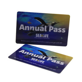 HF 13,56mhz carte à puce RFID en plastique couleur complète