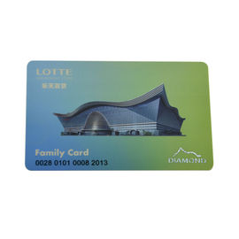 Carte à puce en plastique RFID CMYK débranchée Résistant à l'impression
